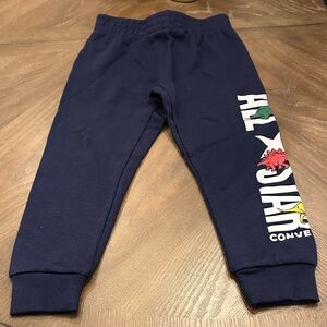 Converse Kids Navy Graphic Sweatpants